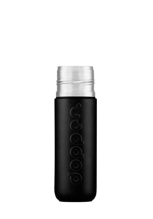dopper Dopper Insulated (350 ml) - Blazing Black Bottle