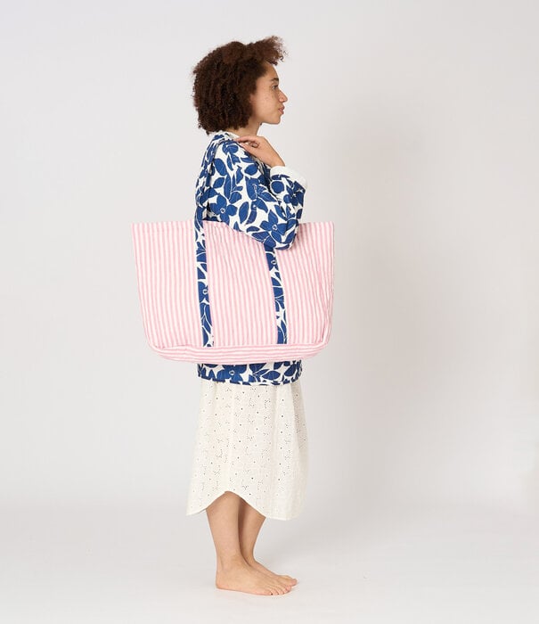 Dorélit Beach Bag Accessoires Orchid Gestreept