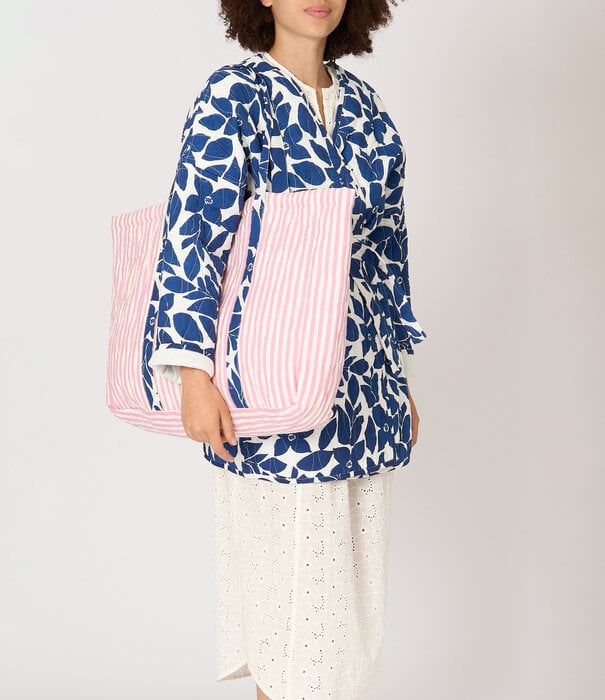 dorélit Beach Bag Accessoires Orchid Gestreept