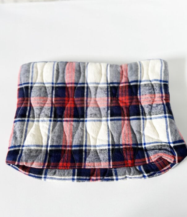 dorélit Beauty Bag Maxi Oranje Ruit