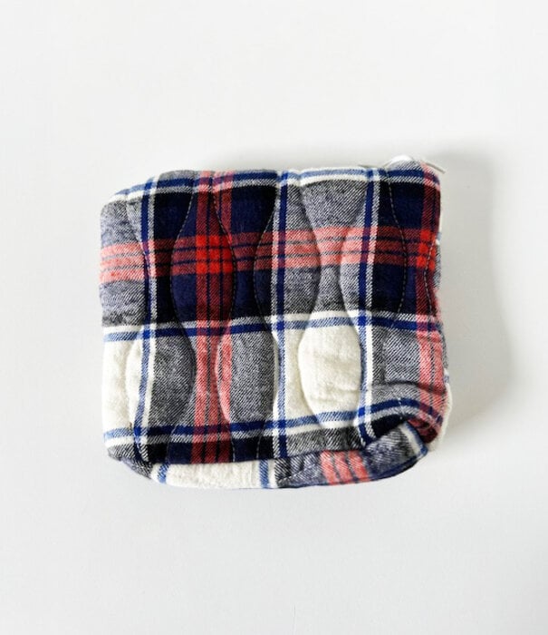 dorélit Beauty Bag Mini Oranje Ruit