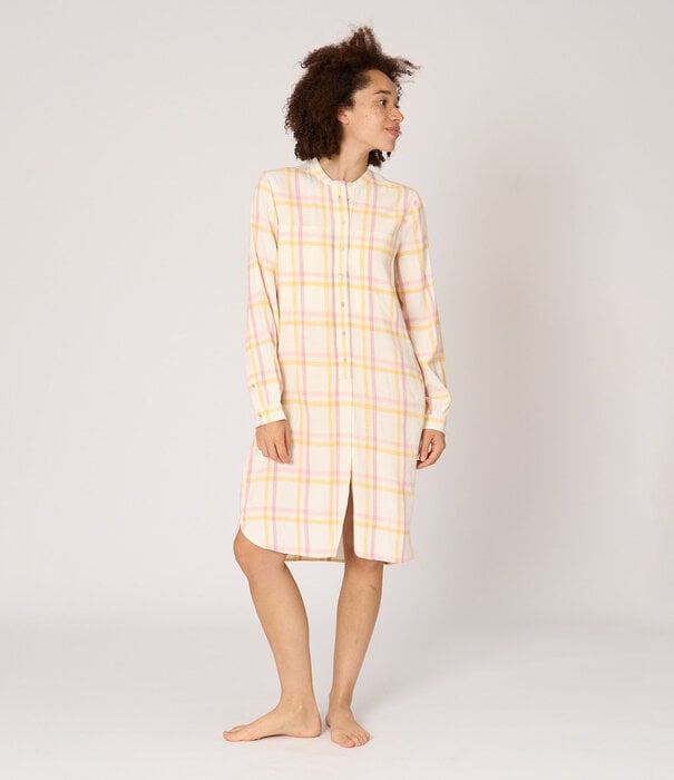 dorélit Jasper Jurk Geel Roze Ruit