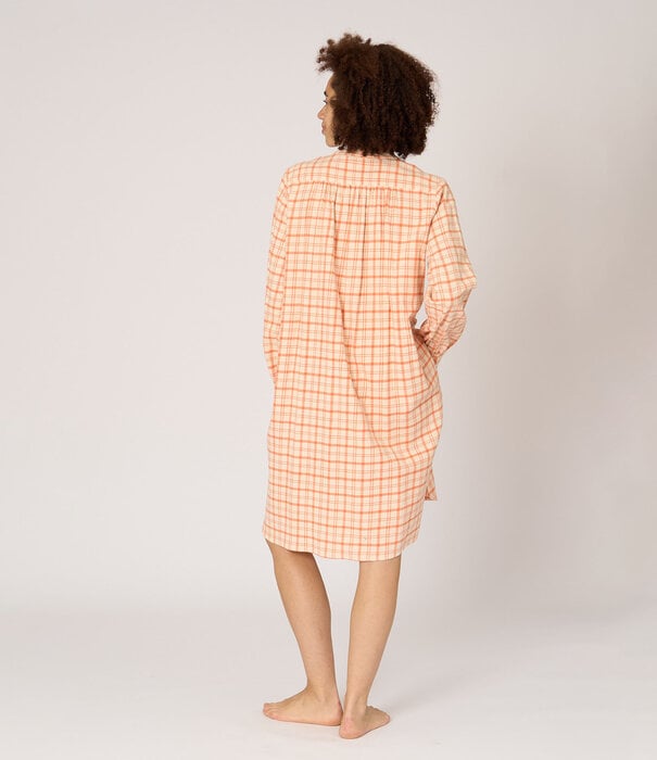 Dorélit Jasper Jurk Oranje Ruit