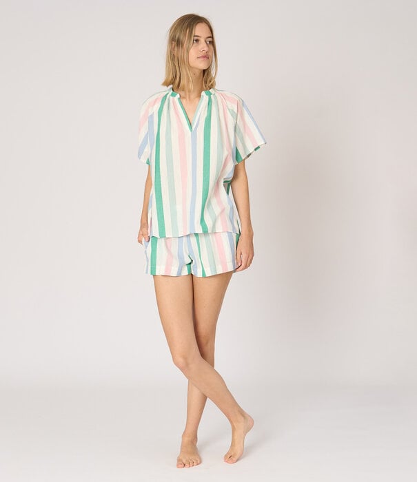 Dorélit Kira+Cupido Pyjama Chambray Gestreept