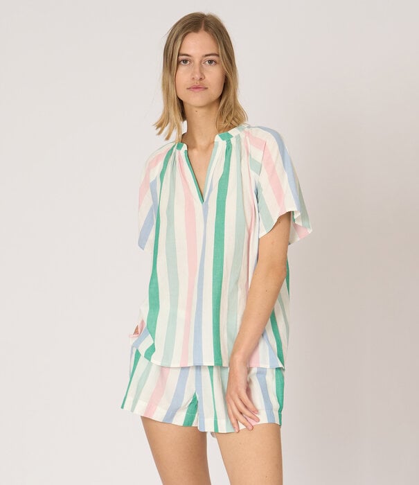 Dorélit Kira+Cupido Pyjama Chambray Gestreept