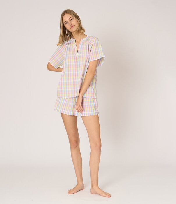 dorélit Kira+Cupido Pyjama Fluo Ruit