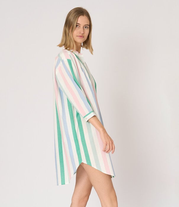 Dorélit Kisaura Jurk Chambray Gestreept