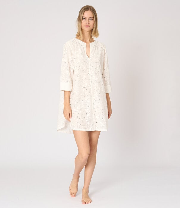 Dorélit Kisolde Jurk Geborduurde Bloemen