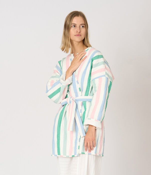 Dorélit Kivalong Jas Chambray Gestreept