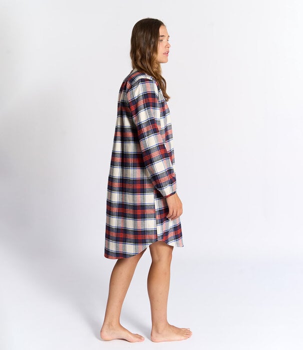 Dorélit Lara Jurk Oranje Ruit