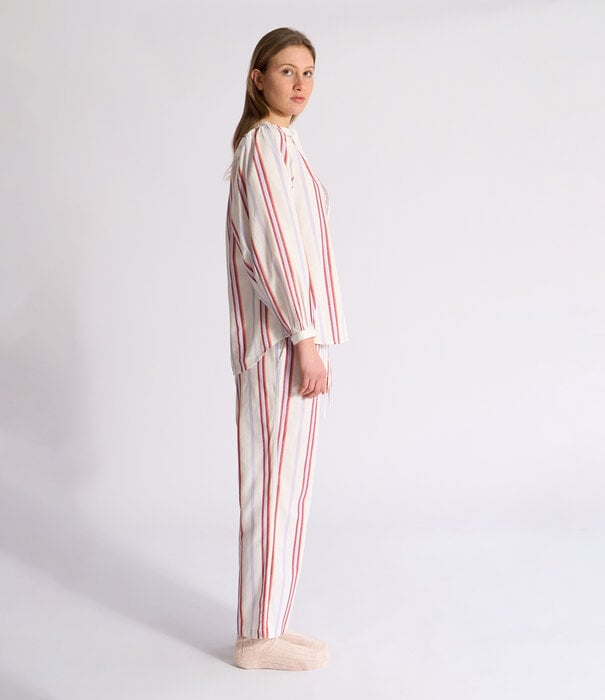 Dorélit Lisa+Alkes Pyjama Rood Lila Streep