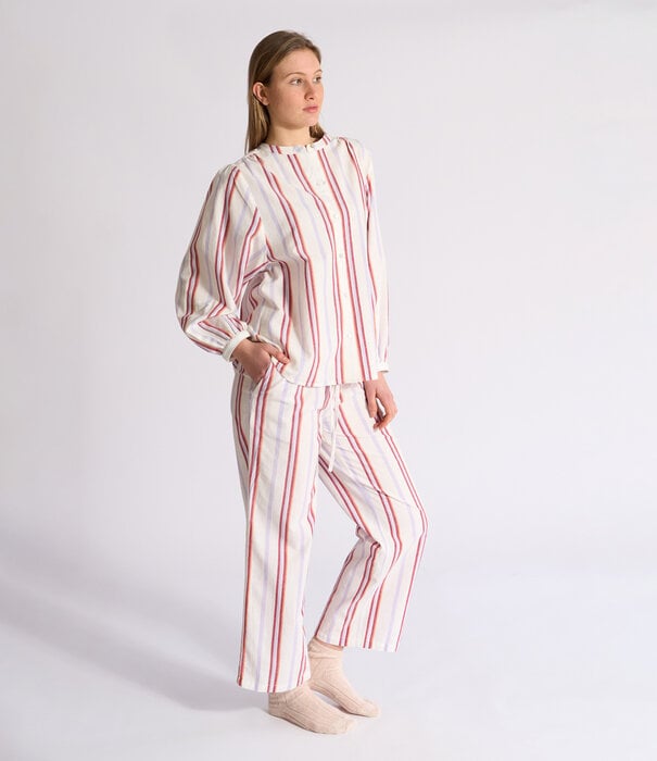 Dorélit Lisa+Alkes Pyjama Rood Lila Streep