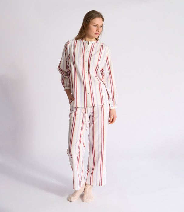 dorélit Lisa+Alkes Pyjama Rood Lila Streep