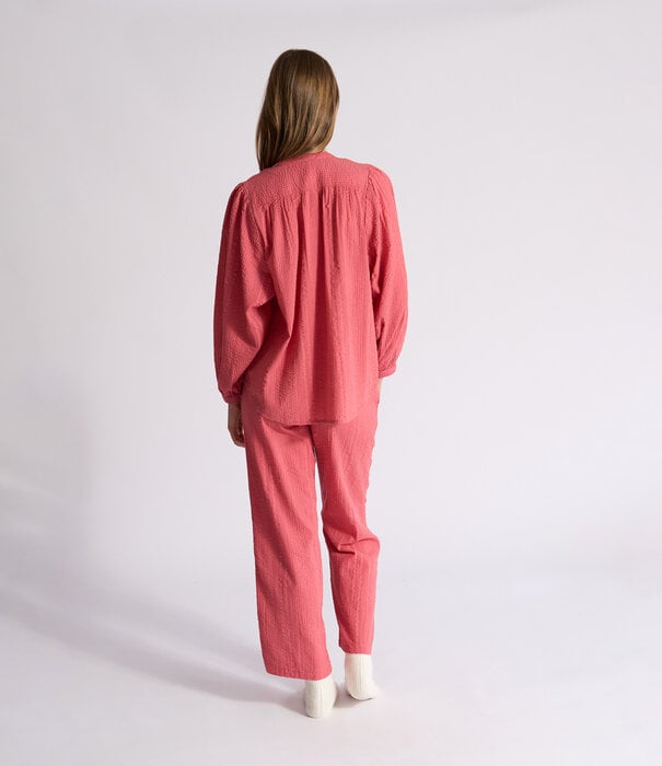 Dorélit Lisa+Alkes Pyjama Seersucker Rood