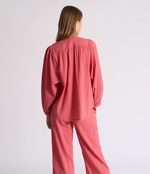 Dorélit Lisa+Alkes Pyjama Seersucker Rood
