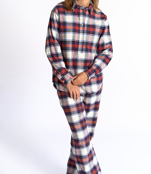 Dorélit Lizzy+Alkes Pyjama Oranje Ruit