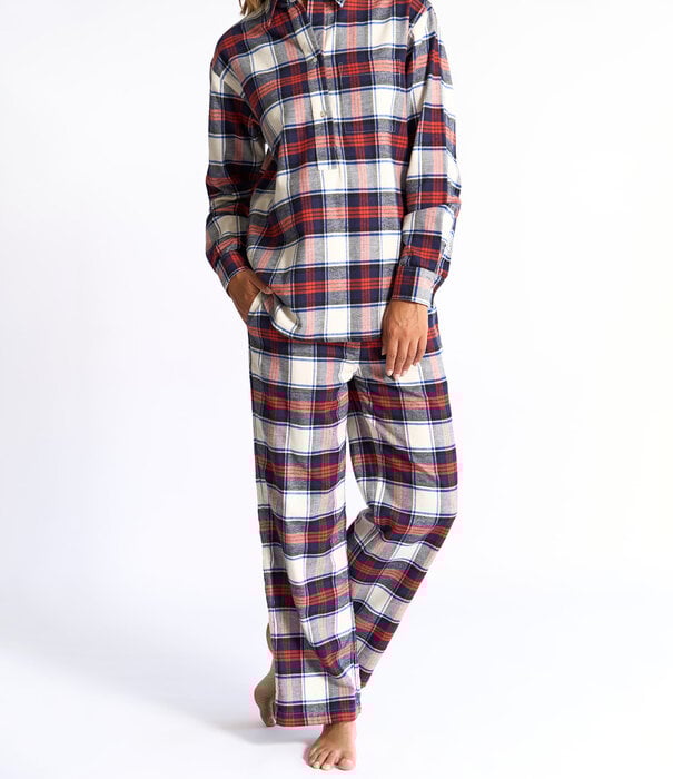 Dorélit Lizzy+Alkes Pyjama Oranje Ruit