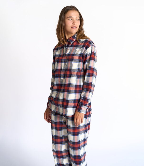 dorélit Lizzy+Alkes Pyjama Oranje Ruit