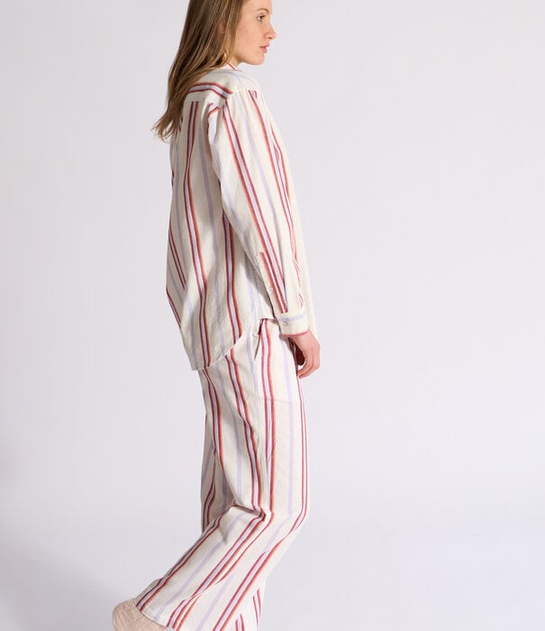 Dorélit Lizzy+Alkes Pyjama Rood Lila Streep