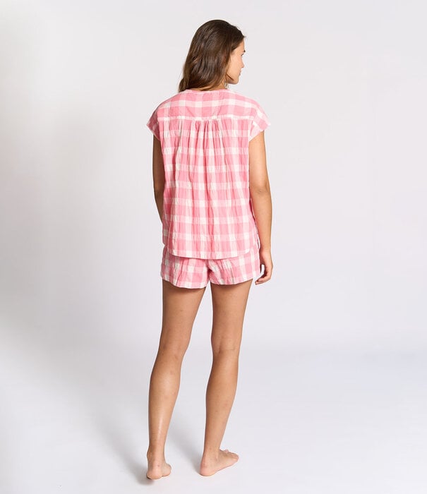 Dorélit Maggy+Cupido Pyjama Roze Ruit