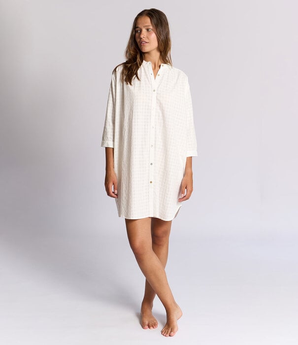 dorélit Maura Jurk Dobby Wit