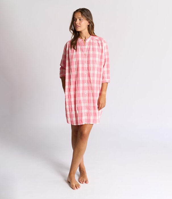 dorélit Maura Jurk Roze Ruit