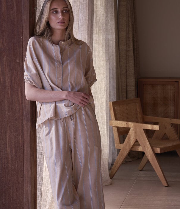 dorélit Melanie+Alkes Pyjama Beige Streep