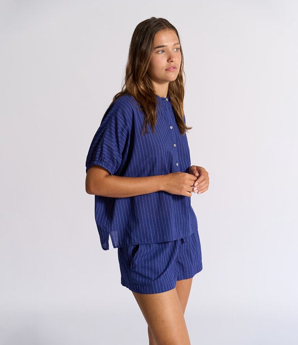 Dorélit Melanie+Cupido Pyjama Skipper Blauw Streep
