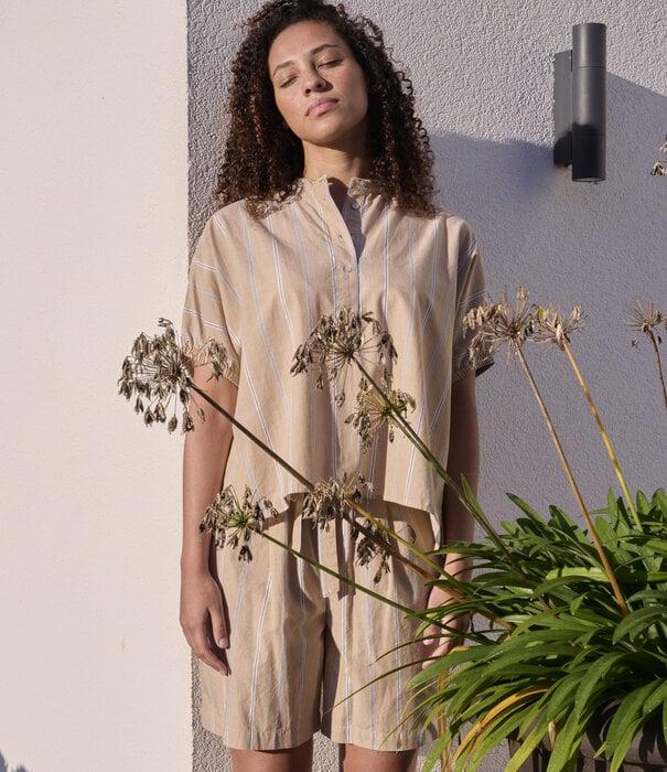 dorélit Melanie+Mia Pyjama Beige Streep