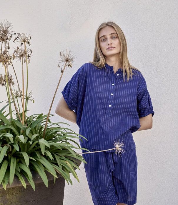 Dorélit Melanie+Mia Pyjama Skipper Blauw Streep