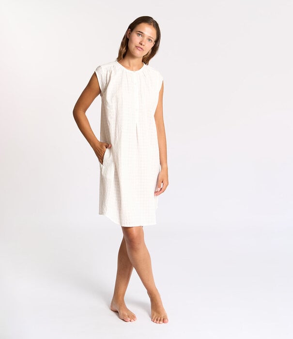 dorélit Milse Jurk Dobby Wit