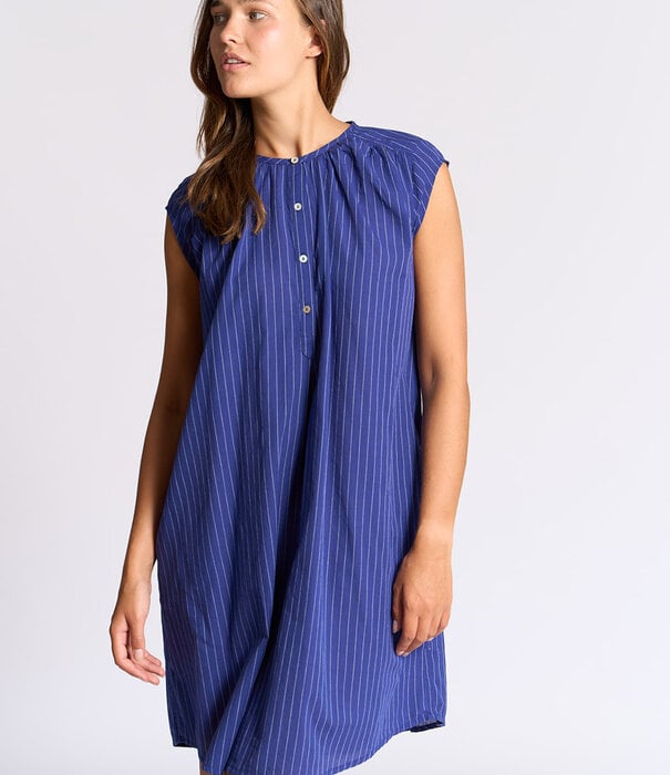 dorélit Milse Jurk Skipper Blauw Streep
