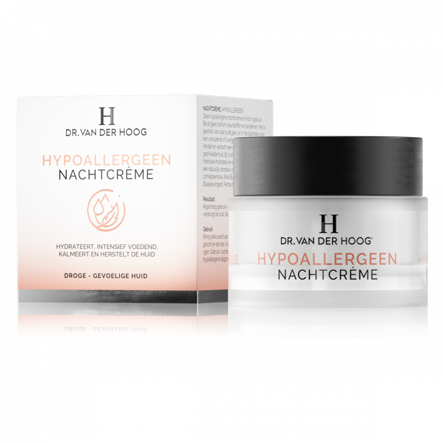 dr. van der hoog Hypoallergene nachtcrème