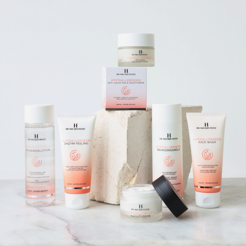 dr. van der hoog Skincare routine - Gevoelige huid