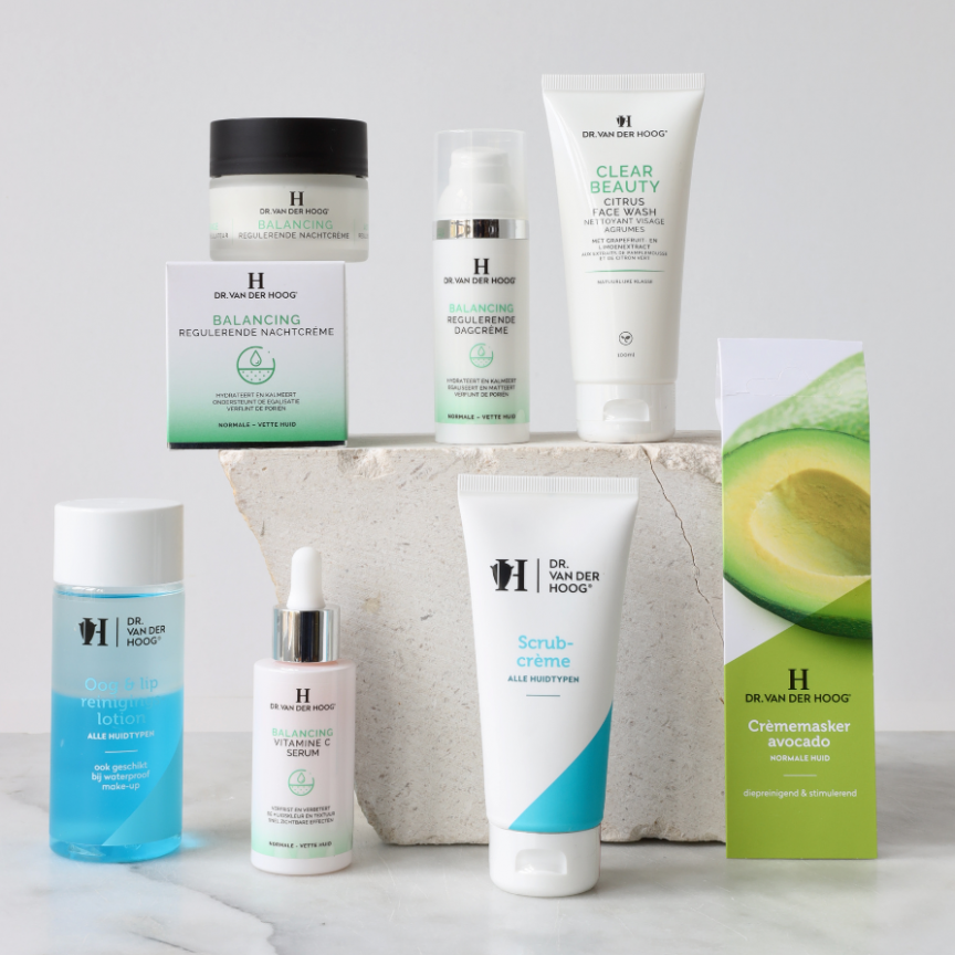 dr. van der hoog Skincare routine - Normale tot vette huid