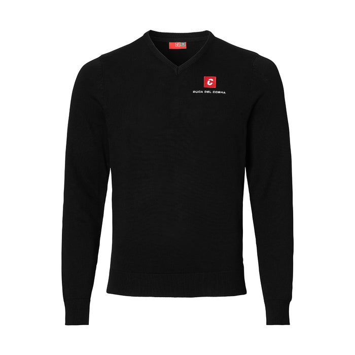 duca del cosma JL V-Neck - Zwart