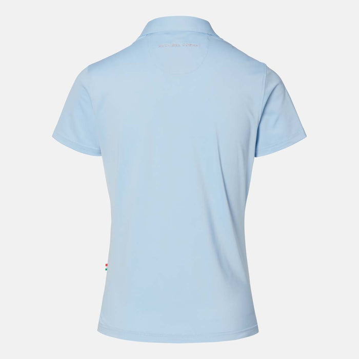 Duca Del Cosma Polo Bianca - Licht Blauw/Wit