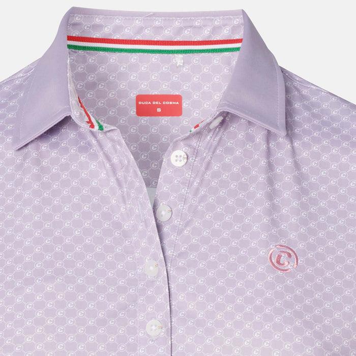 Duca Del Cosma Polo Chiara - Wit/Paars
