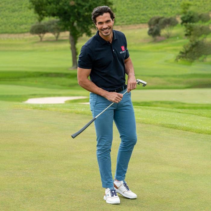 Duca Del Cosma Positano - Wit/Cognac/Jeans