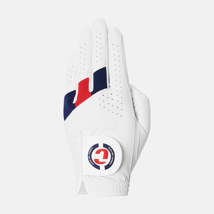 duca del cosma Heren Hybrid Pro - Links - Wit/Navy/Rood