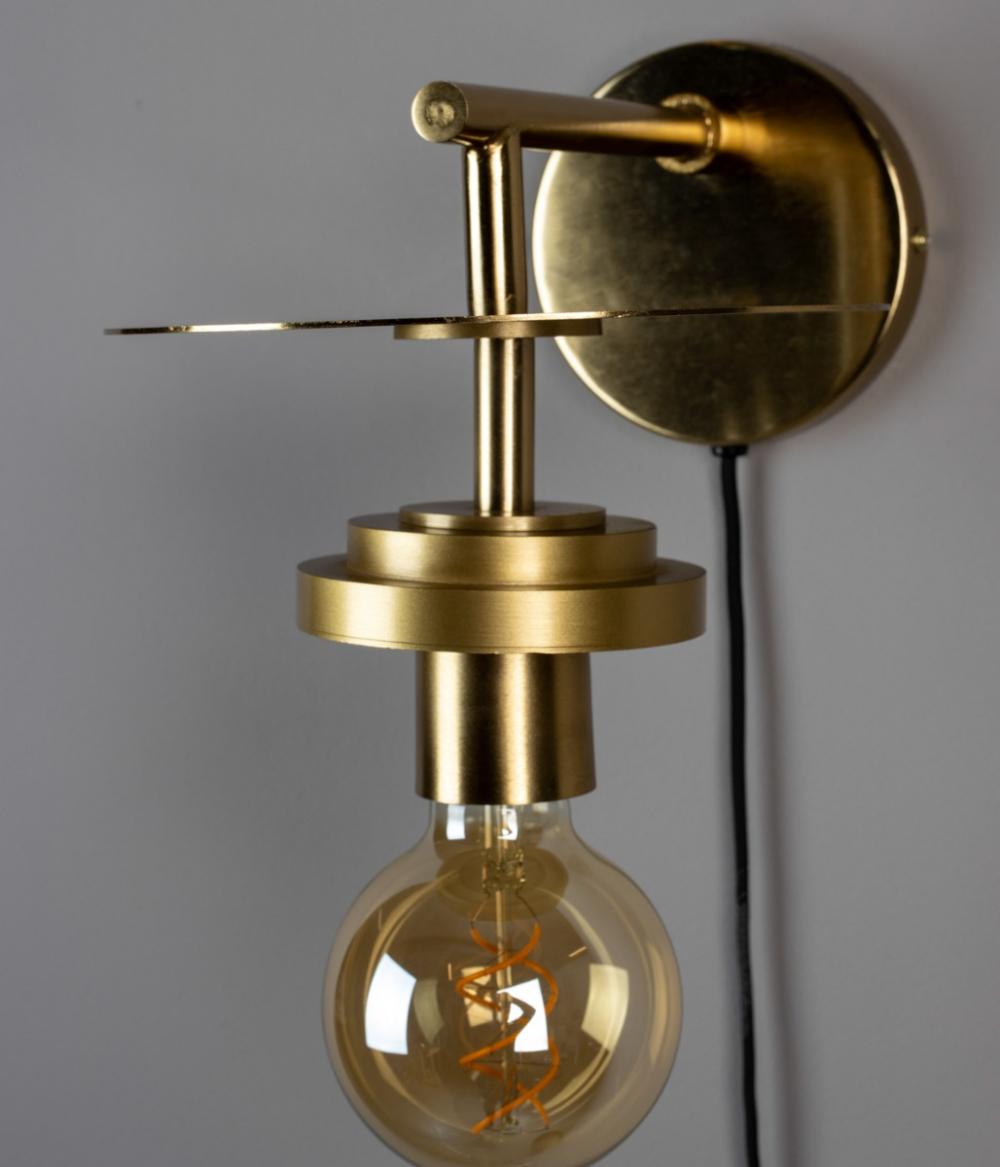 Dutchbone Aden Wandlamp Goud