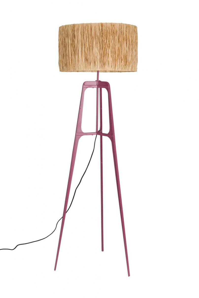 dutchbone Afra Vloerlamp Plum