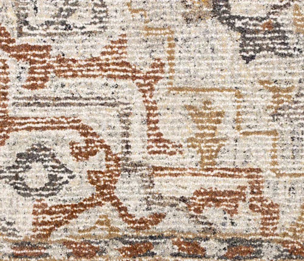 Dutchbone Amori Vloerkleed Grijs/Brick 160X230