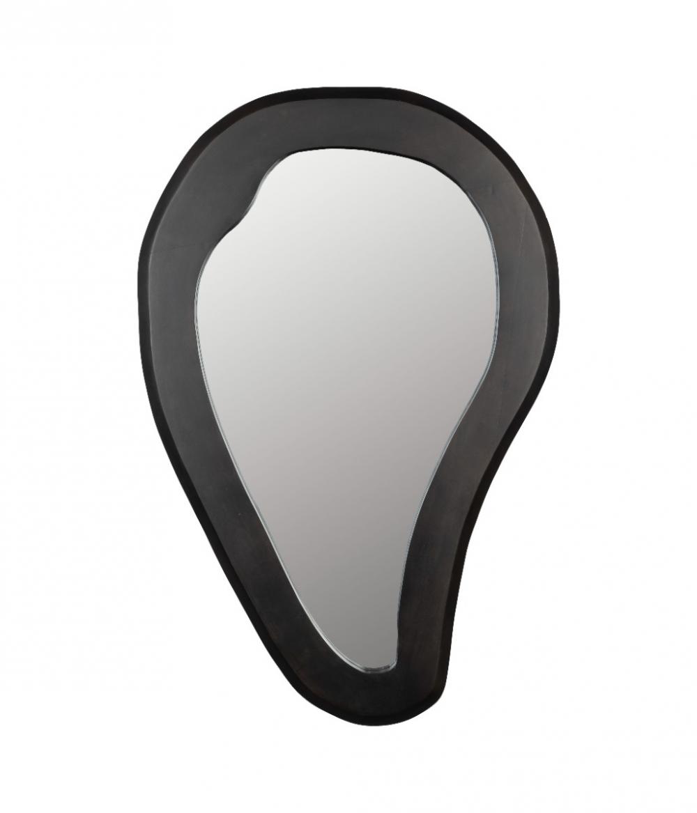 dutchbone Aren Spiegel Hout Zwart L