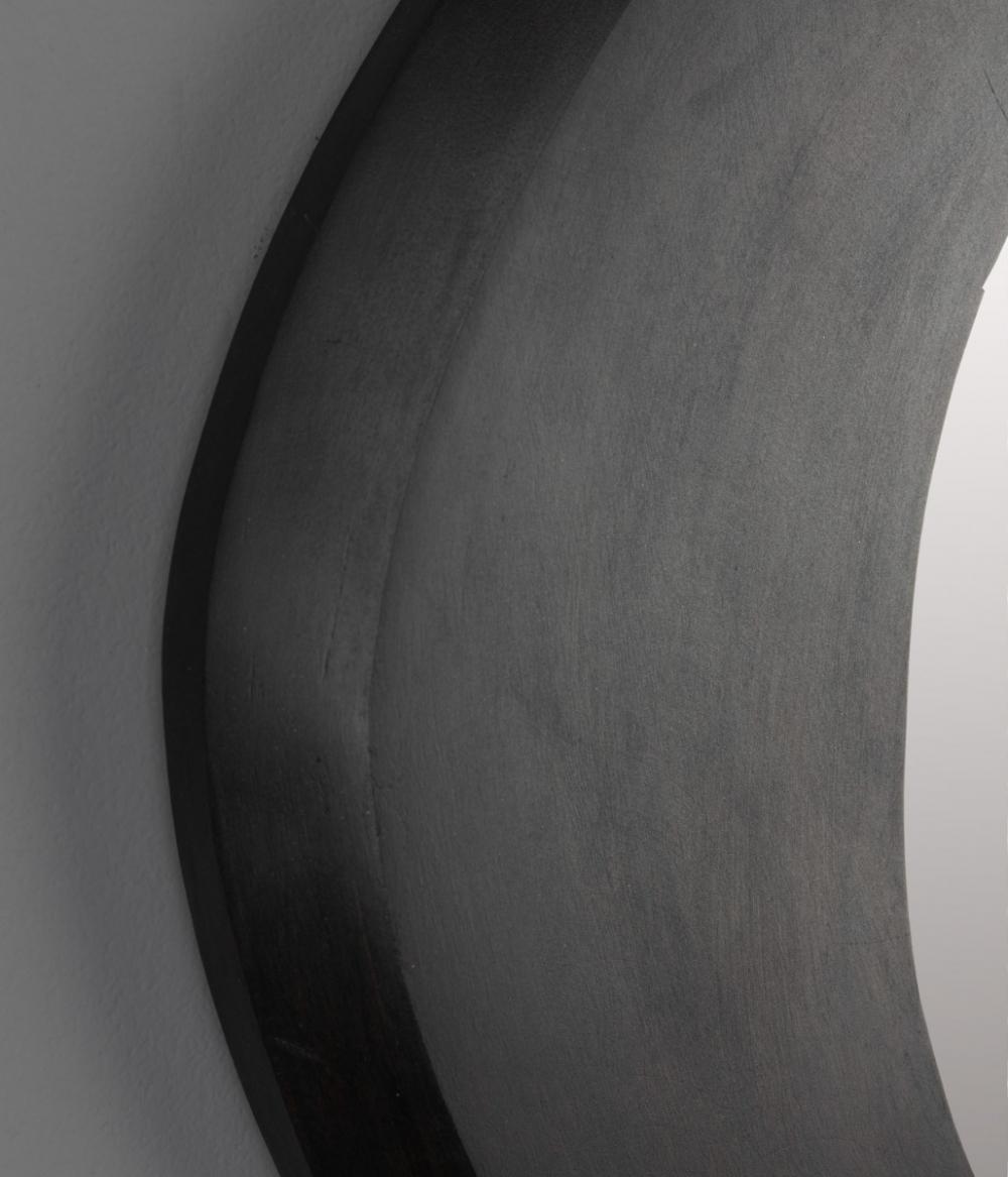 Dutchbone Aren Spiegel Hout Zwart S