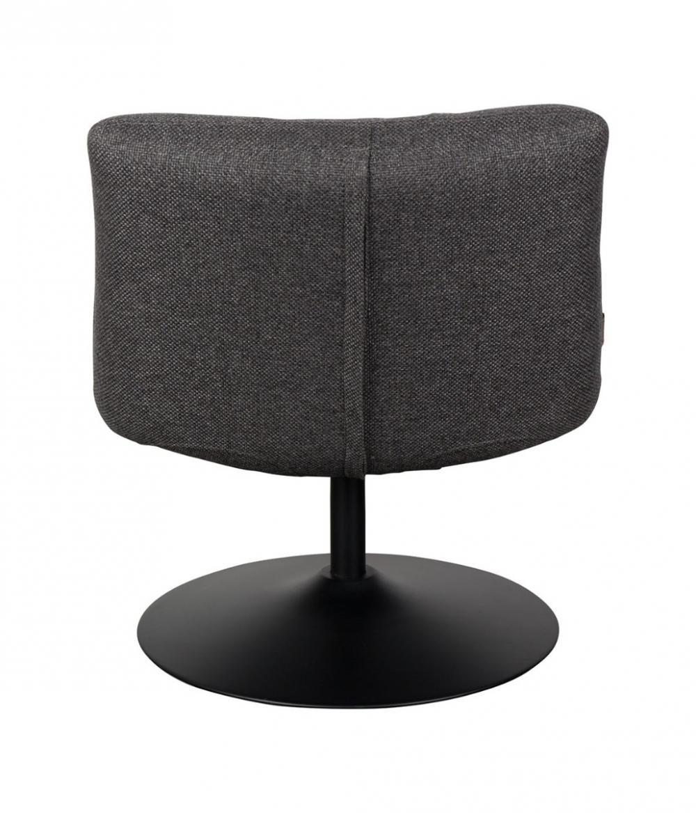 Dutchbone Bar Loungestoel Donker Grijs