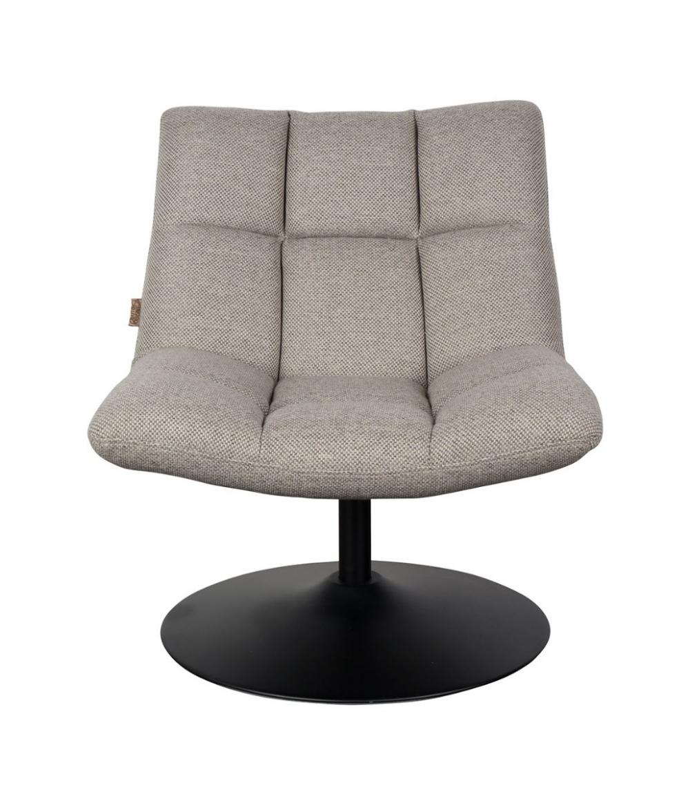 Dutchbone Bar Loungestoel Licht Grijs