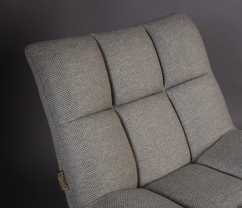 Dutchbone Bar Loungestoel Licht Grijs