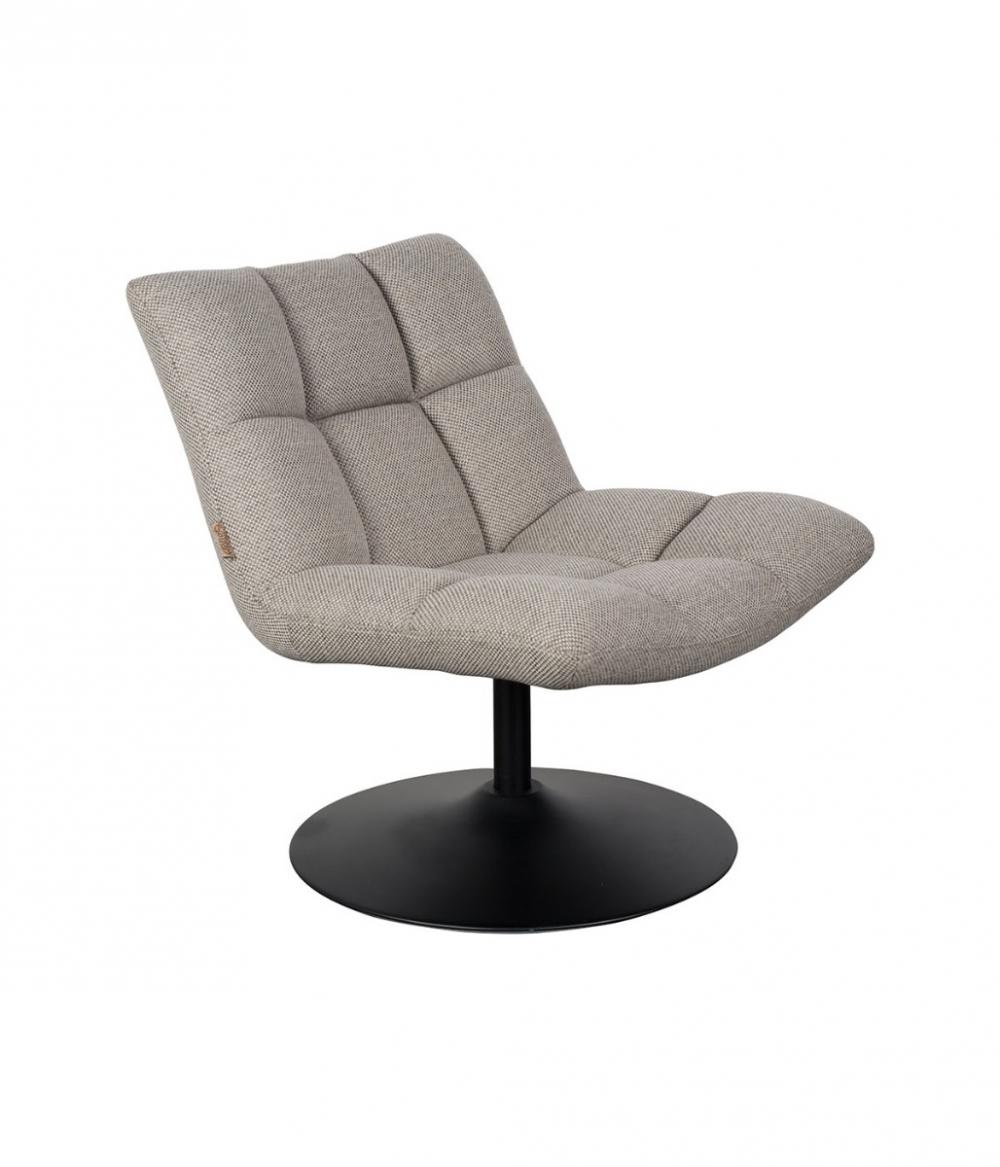dutchbone Bar Loungestoel Licht Grijs