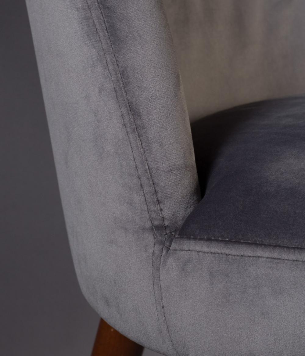 Dutchbone Barbara Stoel Grijs